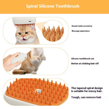 SteamBrush™ – Dampbørste til Hunde & Katte